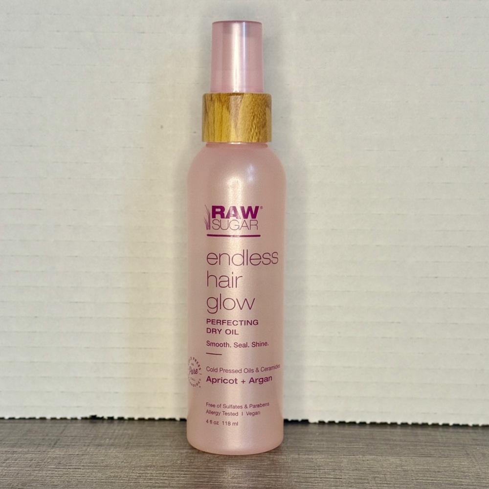 NEW Raw Sugar Endless Hair Glow Perfecting Dry Oil